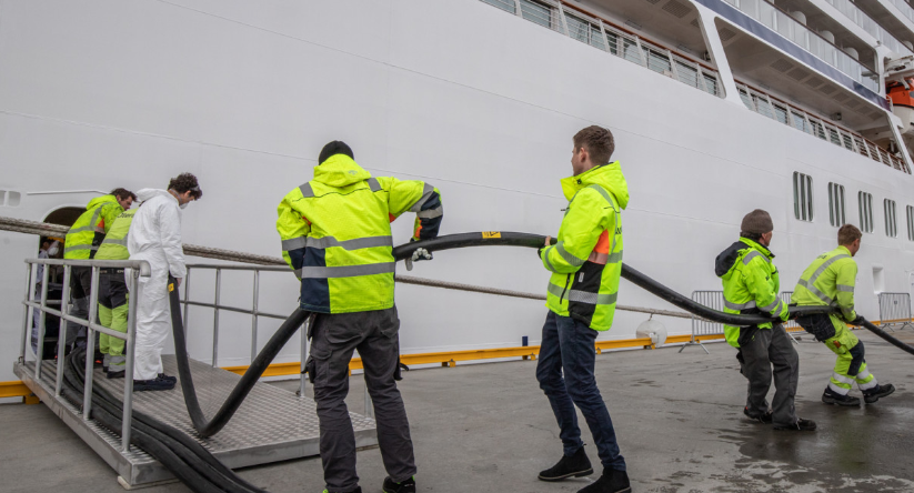 Shore power supply for cruise ships - Port of Kristiansand